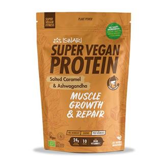 Proteína Vegan bio Caramelo salgado Ashwaganha - pós treino